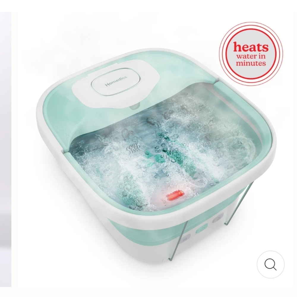Homedics  Foot Spa with Heat, Massage ,Bubbles